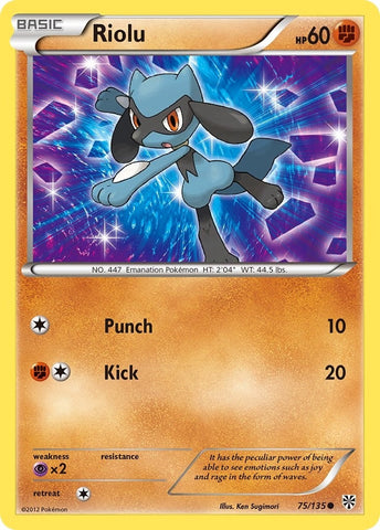 Image for Riolu (75) (75/135) (Plasma Storm) (PLS) - Pokemon