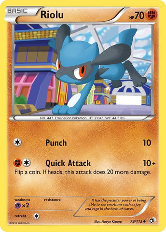 Riolu (79/113) (Legendary Treasures) Pokemon