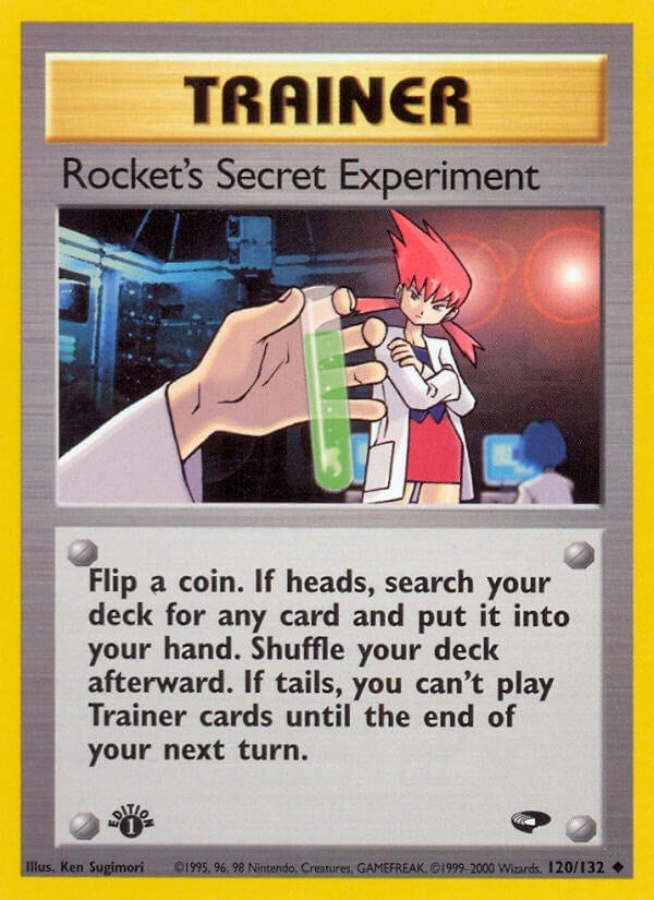 Rocket's Secret Experiment (120/132) (Gym Challenge) Pokemon