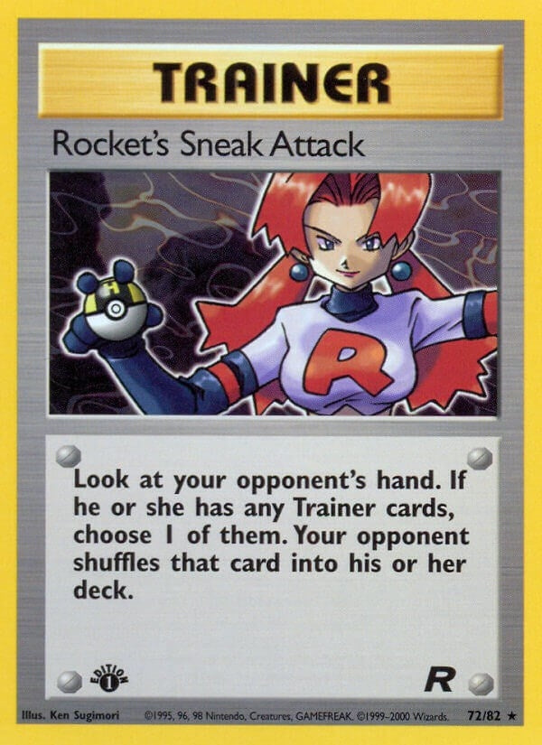 Rocket's Sneak Attack (72) (72/82) (Team Rocket) Pokemon