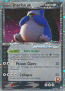 Image for Rocket's Snorlax ex (104/109) (EX Team Rocket Returns) (RR) - Pokemon