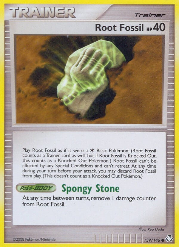 Root Fossil (139/146) (Legends Awakened) (LA) Pokemon