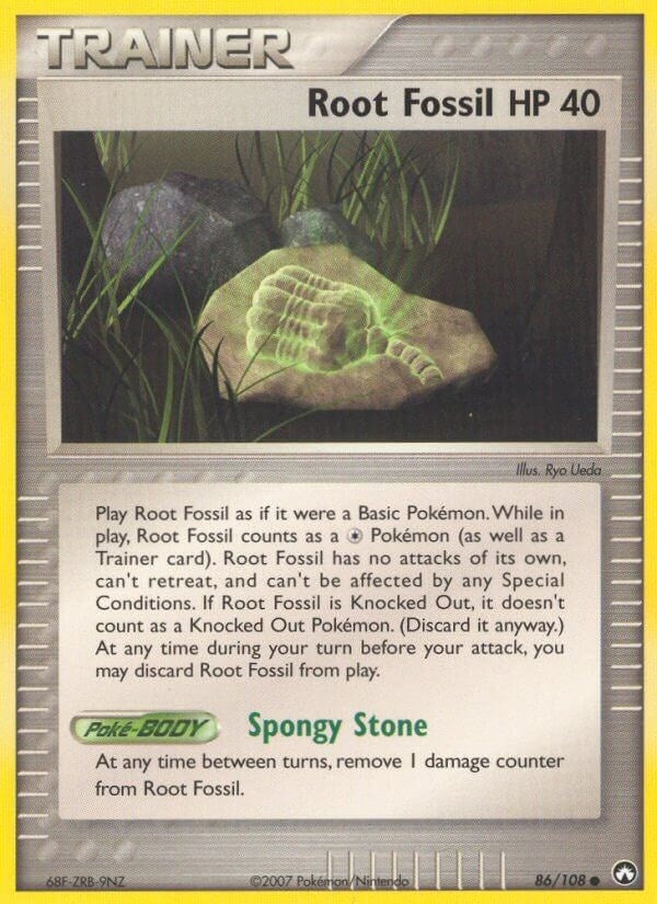 Root Fossil (86/108) (EX Power Keepers) Pokemon