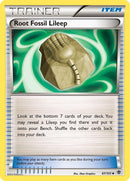 Image for Root Fossil Lileep (87/101) (Plasma Blast) (PLB) - Pokemon