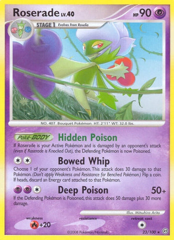 Image for Roserade (23/100) (Stormfront) (SF) - Pokemon