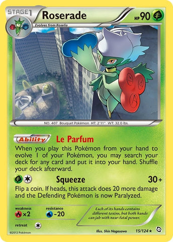Image for Roserade (15) (15/124) (Dragons Exalted) (DRX) - Pokemon