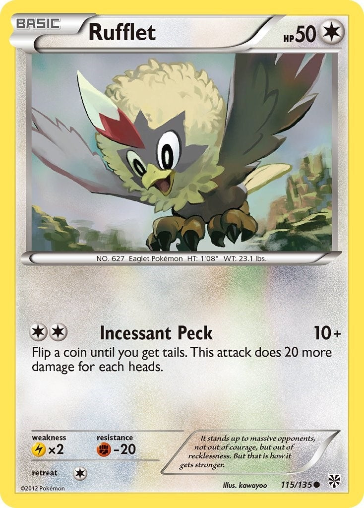 Image for Rufflet (115/135) (Plasma Storm) (PLS) - Pokemon