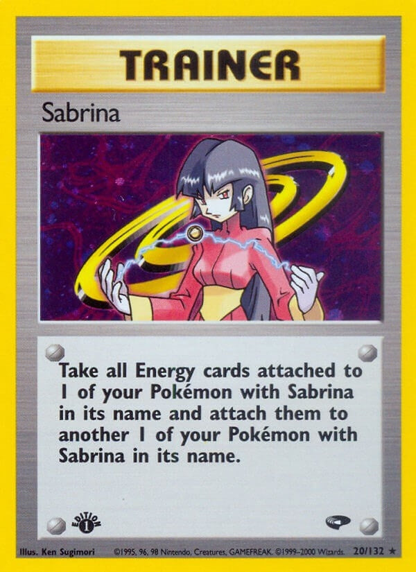 Sabrina (20) (020/132) (Gym Challenge) Pokemon