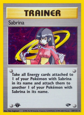 Sabrina (20) (020/132) (Gym Challenge) Pokemon