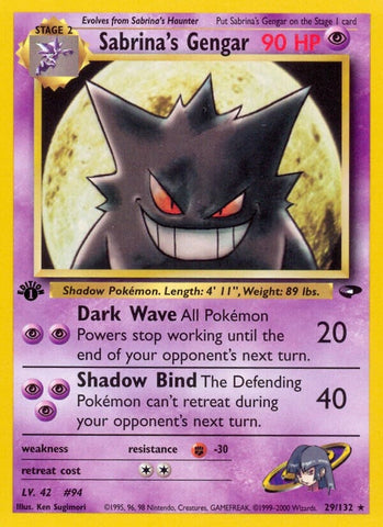 Sabrina's Gengar (029/132) (Gym Challenge) Pokemon