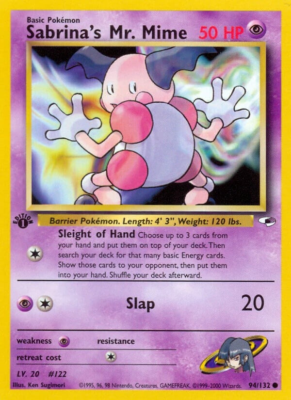 Image for Sabrina's Mr. Mime (094/132) (Gym Heroes) - Pokemon