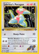 Image for Sabrina's Porygon (098/132) (Gym Challenge) - Pokemon