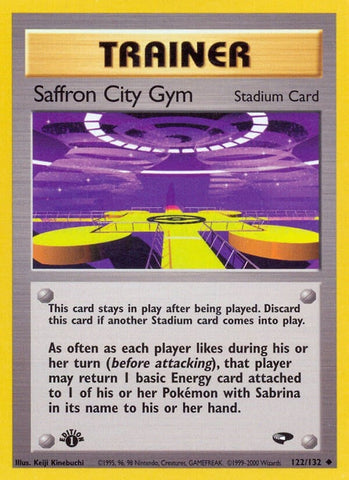 Saffron City Gym (122/132) (Gym Challenge) Pokemon