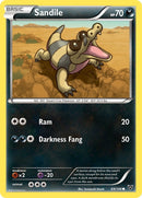 Image for Sandile (69/146) (XY Base Set) - Pokemon