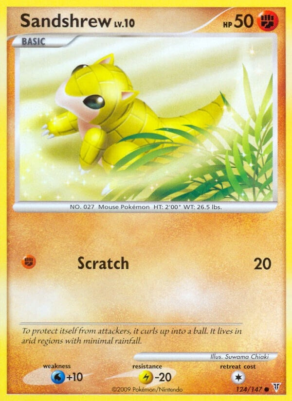 Sandshrew (124) (Supreme Victors) Pokemon