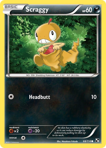 Image for Scraggy (68/114) - Pokemon