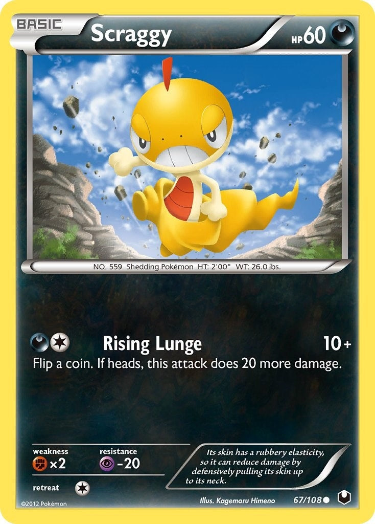 Image for Scraggy (67/108) - Pokemon
