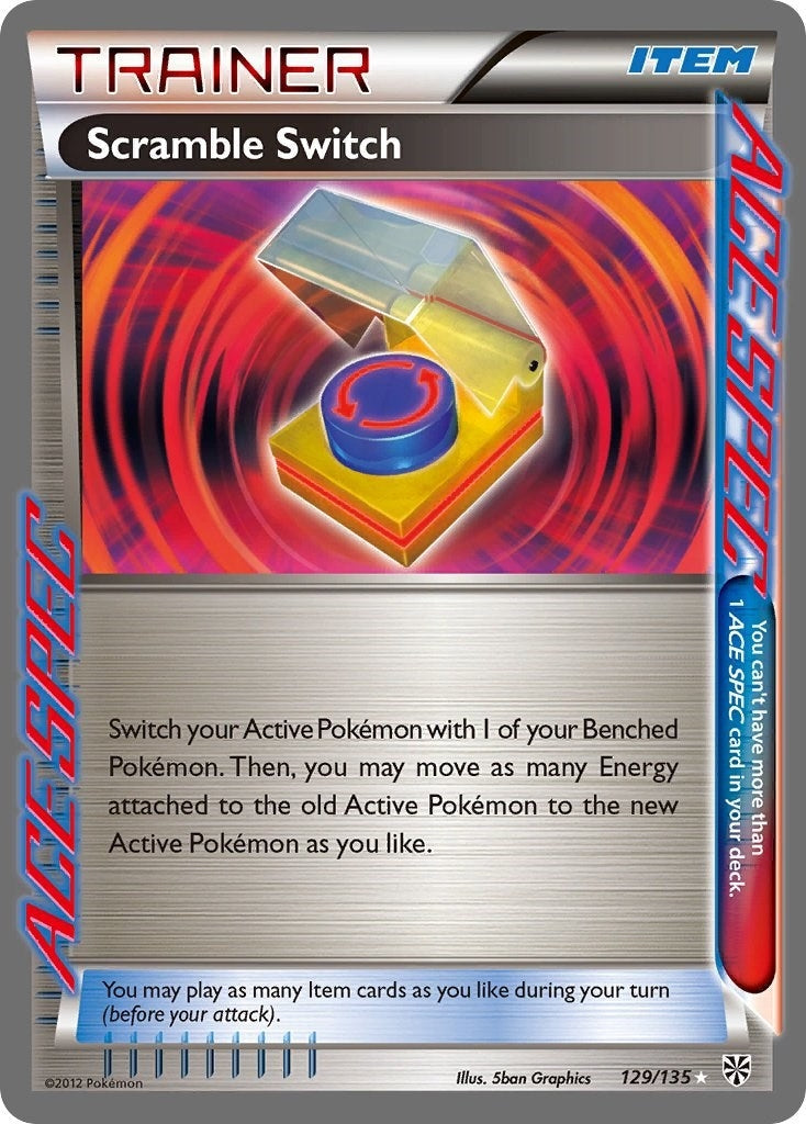 Scramble Switch (129/135) (Plasma Storm) (PLS) Pokemon