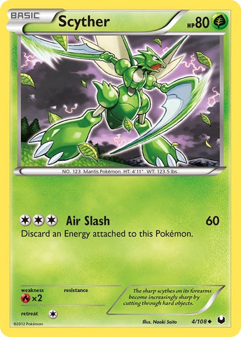 Image for Scyther (4/108) - Pokemon