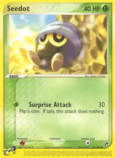 Image for Seedot (76/100) (EX Sandstorm) (SS) - Pokemon