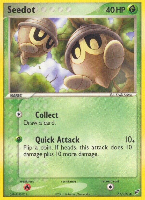 Image for Seedot (71/107) - Pokemon