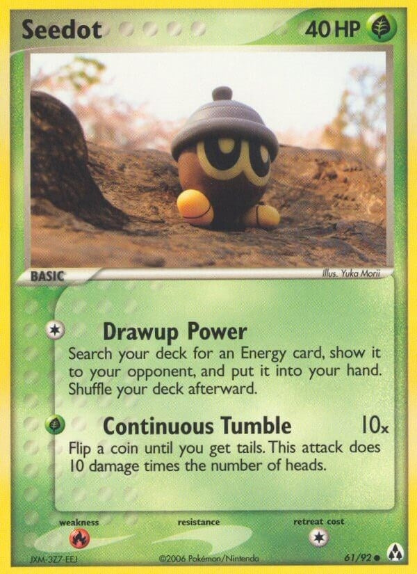 Seedot (61/92) (Legend Maker) Pokemon