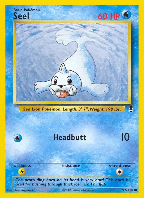 Seel (092/110) (Legendary Collection) Pokemon