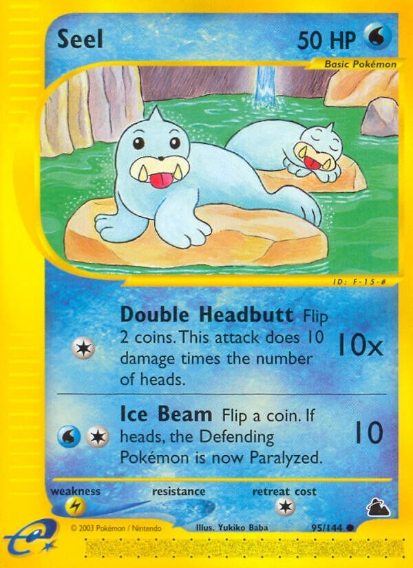 Seel (95) (095/144) (Skyridge) Pokemon