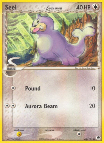 Image for Seel (Delta Species) (62/101) (Dragon Frontiers) - Pokemon