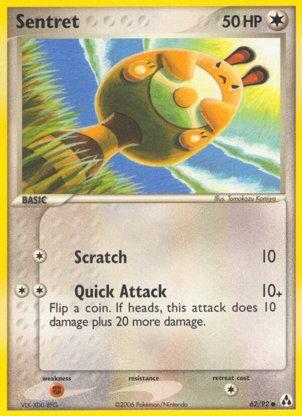 Sentret (62/92) (Legend Maker) (LM) Pokemon