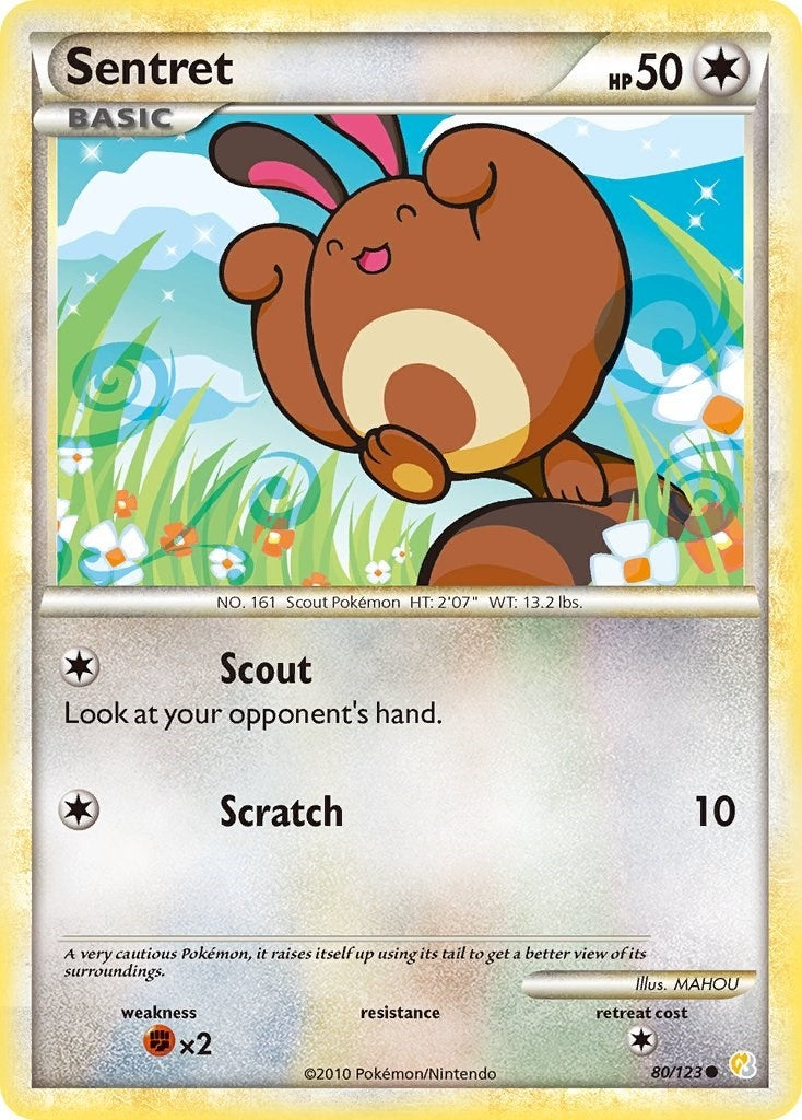 Sentret (80/123) (HeartGold SoulSilver)