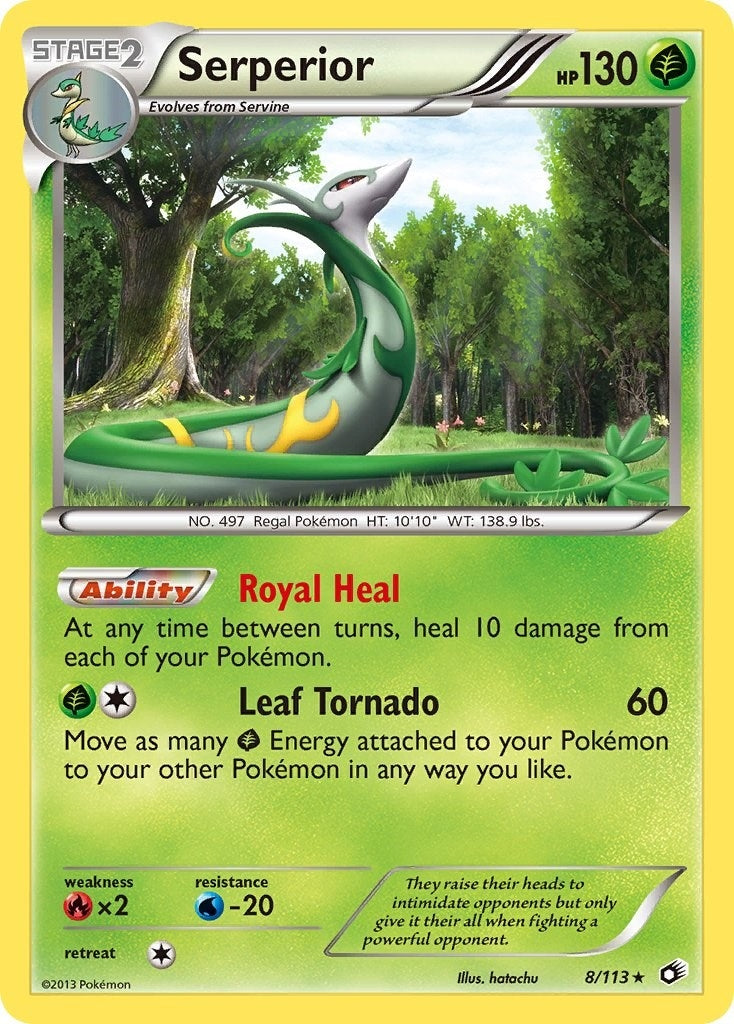 Image for Serperior (8/113) (Legendary Treasures) (LTR) - Pokemon