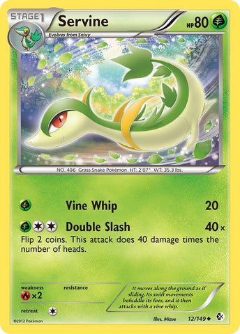 Image for Servine (12/149) - Pokemon