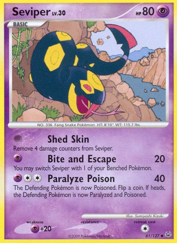 Image for Seviper (61/127) (Platinum) - Pokemon