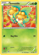 Image for Sewaddle (8/135) (Plasma Storm) (PLS) - Pokemon