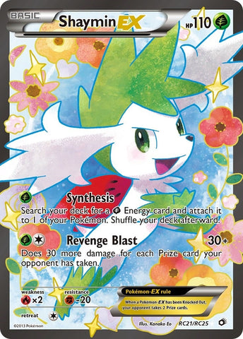 Image for Shaymin EX (Full Art) (RC21/RC25) (Legendary Treasures: Radiant Collection) - Pokemon