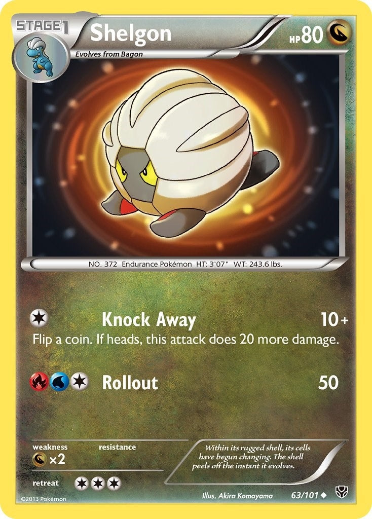 Image for Shelgon (63/101) (Plasma Blast) (PLB) - Pokemon