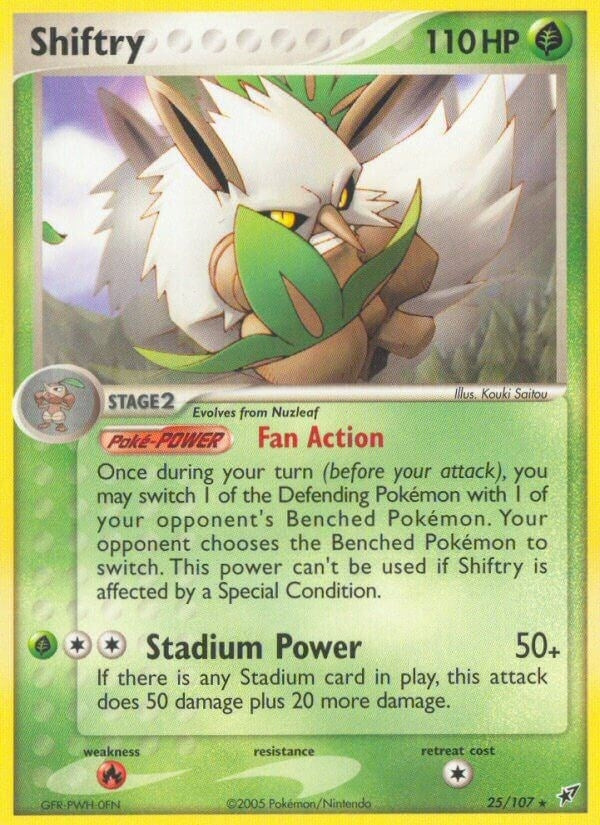 Image for Shiftry (25/107) - Pokemon