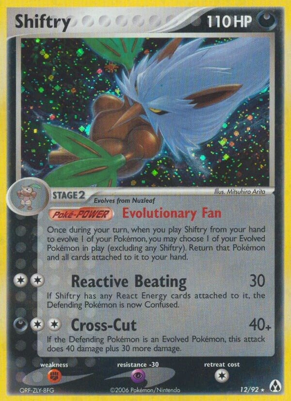 Shiftry (12/92) (Legend Maker) Pokemon