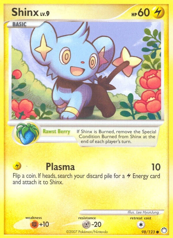 Image for Shinx (98/123) (Mysterious Treasures) (MT) - Pokemon