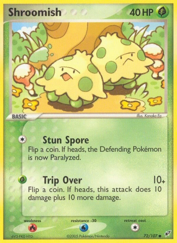 Image for Shroomish (72/107) - Pokemon