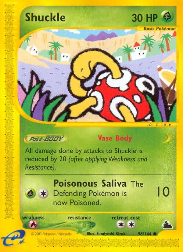 Shuckle (096/144) (Skyridge) (SK) Pokemon