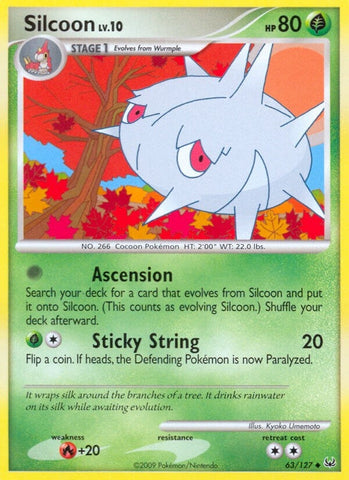 Image for Silcoon (63/127) (Platinum) - Pokemon