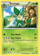 Image for Simisage (8/114) - Pokemon