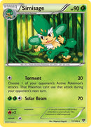 Image for Simisage (11/146) (XY Base Set) - Pokemon