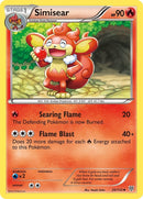 Image for Simisear (20/135) (Plasma Storm) (PLS) - Pokemon