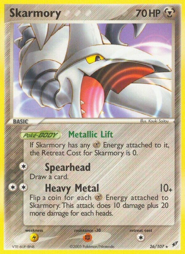 Image for Skarmory (26/107) - Pokemon