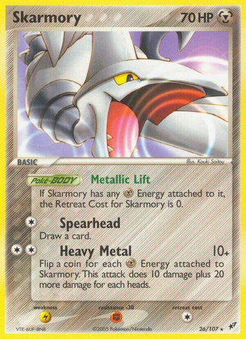 Image for Skarmory (26/107) - Pokemon