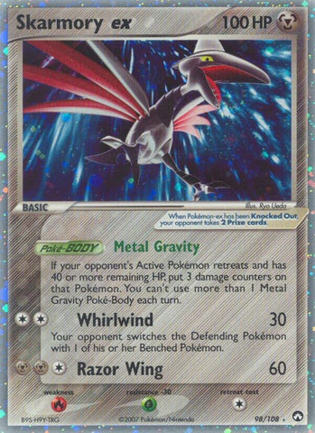 Skarmory ex (98/108) (Power Keepers) Pokemon