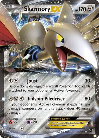 Image for Skarmory EX (80/146) (XY Base Set) - Pokemon